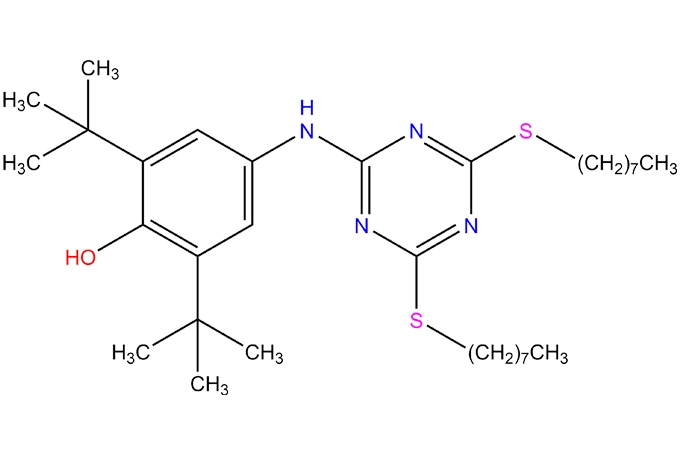 2,6-Di-tert-butyl-4-[[4,6-bis(octylthio)-1,3,5-triazin-2-yl] 아미노] 페놀