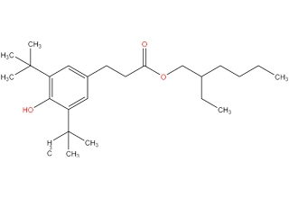 Benzenepropanoic acid, 3,5-bis(1,1-dimethylethyl)-4-하이드 록시-, 2-에틸 헥실 에스테르