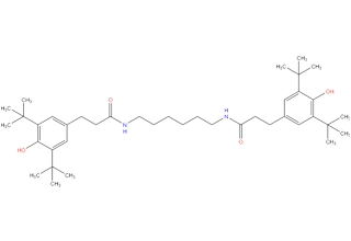 N,N'-Hexane-1,-6-dihylbis(3-(3,5-di-tert-butyl-4-hydroxyphenylpropionamide))