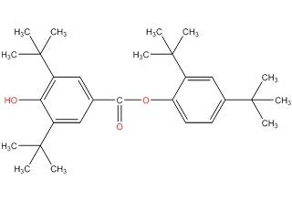2,4-Di-tert-butylphenyl-4 '-hydroxy-3',5 '-di-tert-부틸 벤조 에이트