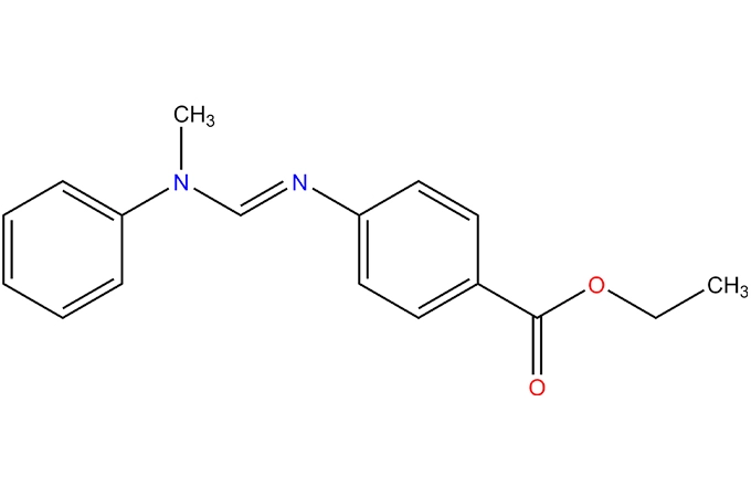 N-(Ethoxycarbonylphenyl)-N'-메틸-N'-페닐 포르마 미딘