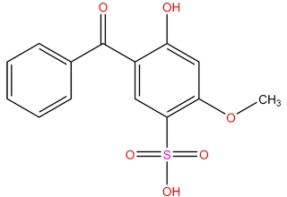 2-Hydroxy-4-methoxy-benzophenone-5-sulphonic 산