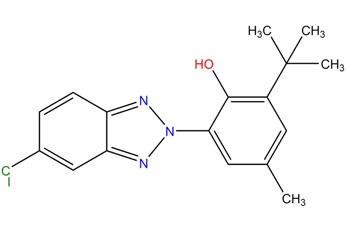 '2-(2 '-hydroxy-3'-t-butyl-5 '-메틸 페닐)-5-클로로벤조트리아졸