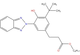 3-(2H-Benzotriazolyl)-5-(1,1-디-메틸 에틸)-4-하이드 록시-벤젠 프로 판산 옥틸 에스테르
