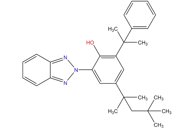 2-(2H-benzotriazol-2-yl)-6-(1-메틸-1-페닐 에틸)-4-(1,1,3,3-테트라 메틸 부틸) 페놀
