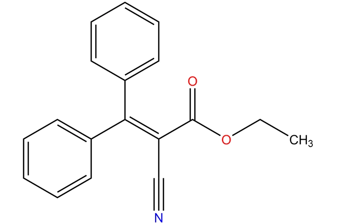 Ethyl-2-cyano-3,3-디 페닐 아크릴 레이트
