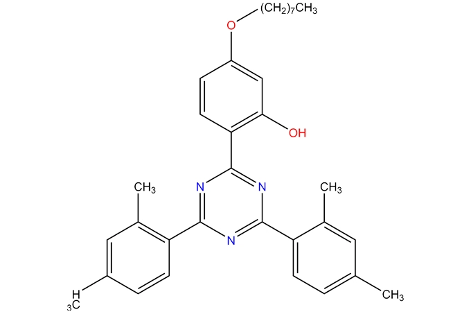 2-[4,6-Bis(2,4-디메틸 페닐)-1,3,5-트리아 진-2-일]-5-(옥티옥시) 페놀