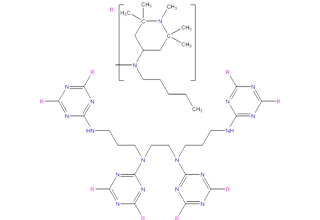N,N',N',N'-tetrakis(4,6-bis (부틸-(N-methyl-2,2,6,6 테트라 메틸 피페 리딘-4 일) 아미노) triazin-2-yl)-4,7-diazadecane-1,10-디아민