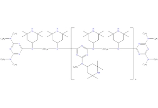 1,6-Hexanediamine, N,N'-bis(2,2,6,6-tetramethyl-4-piperidinyl)-2,4,6-trichloro-1,3,5-triazine, N-butyl-1-butanamine 및 N-butyl-2 반응 생성물, 2,6,6-tetramethyl-4-piperidinamine