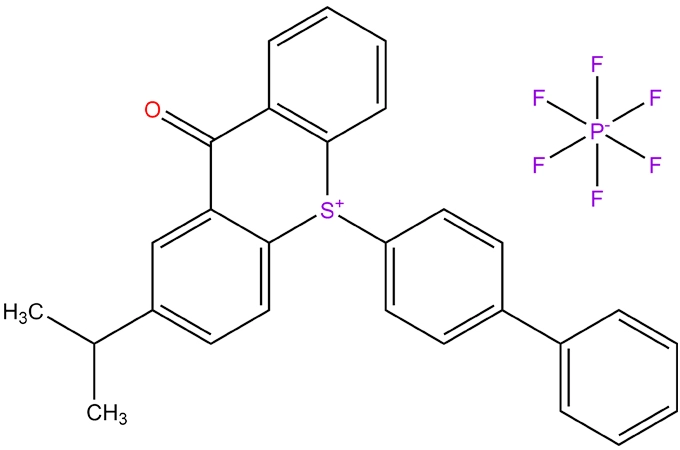 10-[1,1 '-비페니] 1-4-yl-2-(1-methylethyl)-9-oxo-9H-thioxanthenium hexafluorophosphate