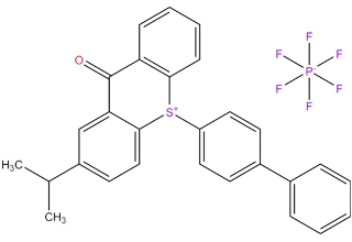 10-[1,1 '-비페니] 1-4-yl-2-(1-methylethyl)-9-oxo-9H-thioxanthenium hexafluorophosphate
