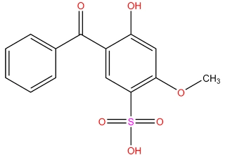2-Hydroxy-4-methoxy-benzophenone-5-sulphonic 산