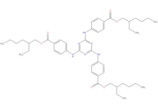 트리스 (2-에틸 헥실)-4,4 ',4'-(1,3,5-triazine-2,4,6-triyltriimino)tribenzoate
