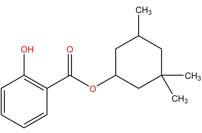3,3,5-트리메틸 시클로 헥실 살리실레이트
