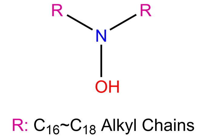비스 (수소화 탈로 C16-18-alkyl) 하이드 록실 아민